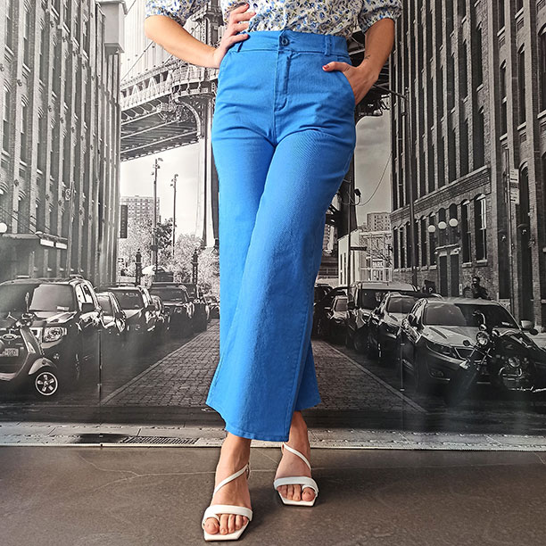 Vaquero culotte wide leg - Pilm ropa y accesorios.